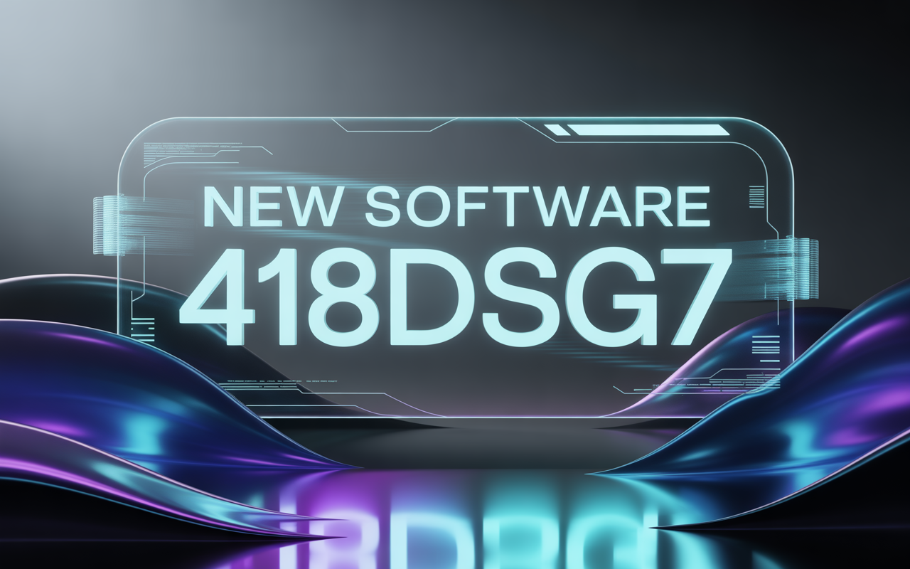 new software 418dsg7